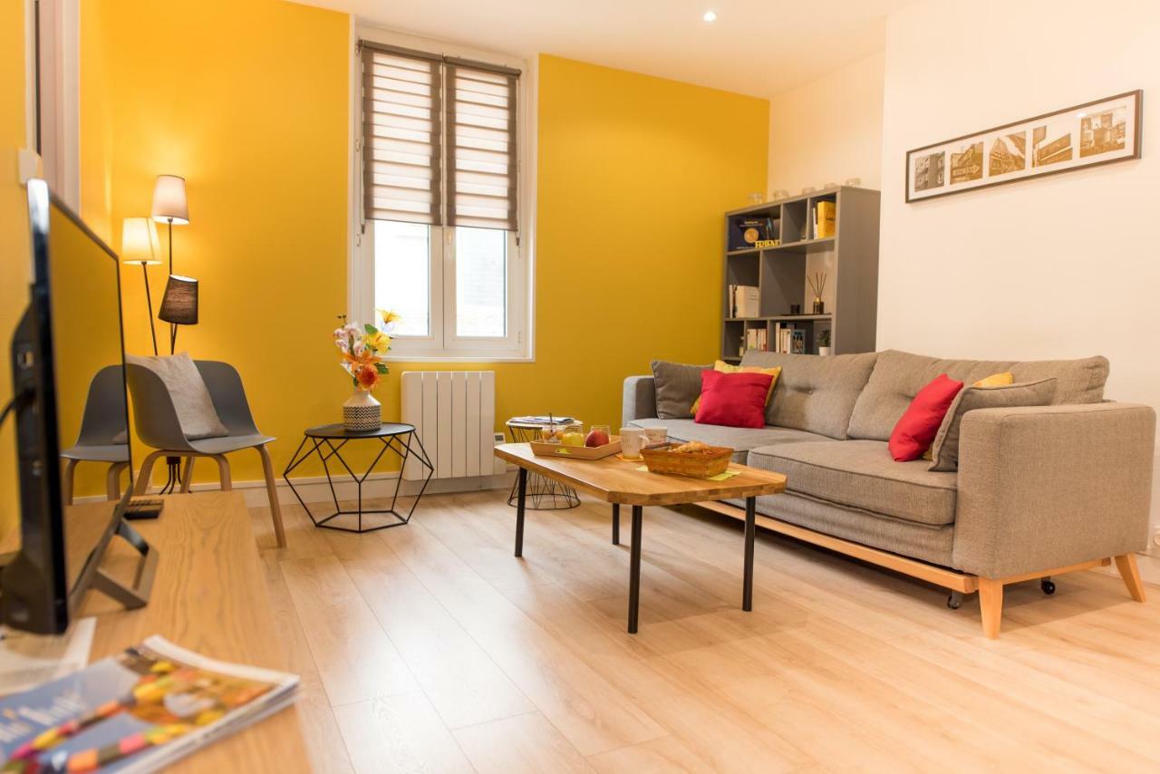 Appartement Elegant & Ensoleille - Centre-Ville Le Havre Buitenkant foto